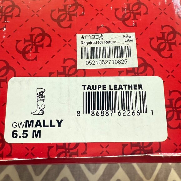 Guess Tall Wedge Boot Caramel Color Size 6.5 - Picture 7 of 7